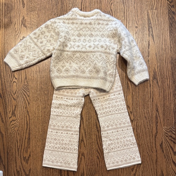 Zara Cream Knit Sweater set - Picture 9 of 10